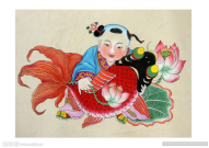 年画图片,传统艺术与现代生活的交融